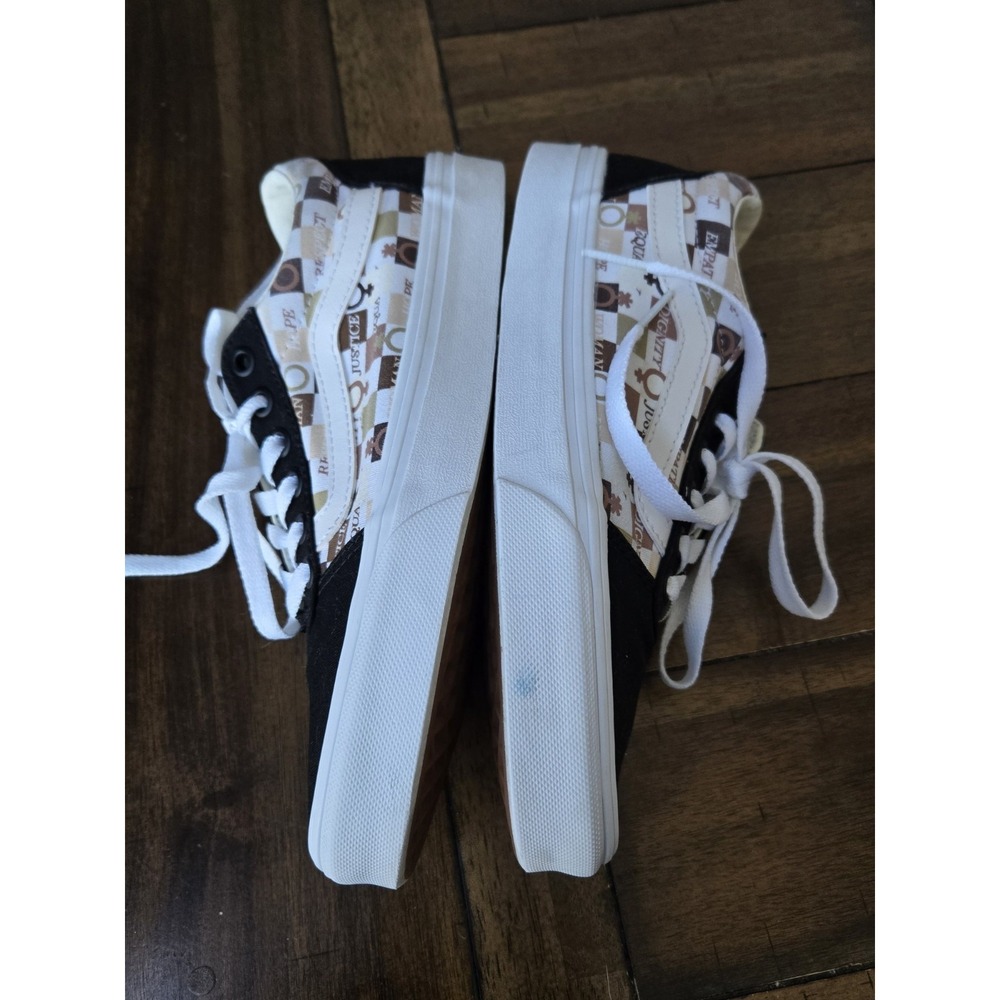 Vans Womens Sz 7 Divine Energy Equity Canvas Laceup Shoes‎ - Picture 8 of 10